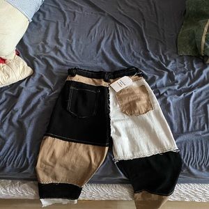 Patchwork pants